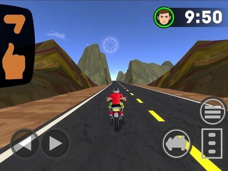 Siwan Rapid Rider Game Screenshot